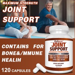 Joint Support Supplement – Glucosamine Chondroitin MSM Turmeric-120 capsules