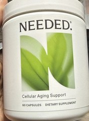 Needed Cellular Aging Support Supplement 60 Capsules New Sealed