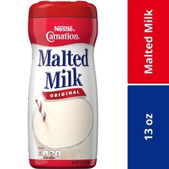 Nestle Carnation Original Malted Milk Powder Mix 13 Oz Bottle Delicious (Pack 3)