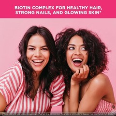 2X Biotin Complex Pills with Hyaluronic Acid MSM Collagen & Vitamin C – 120 Caps