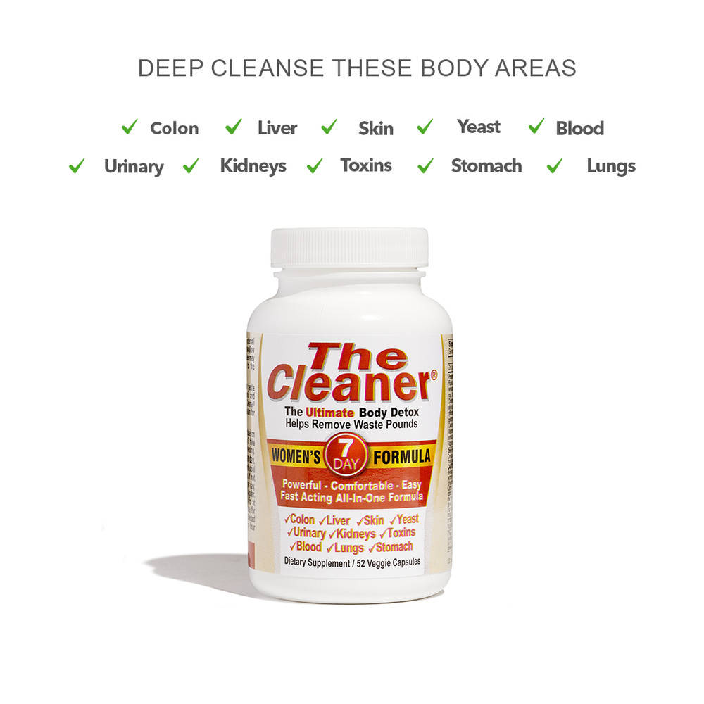 CENTURY SYSTEMS THE CLEANER® DETOX Women’s 7 Day Formula 52 Capsules 13 Servings