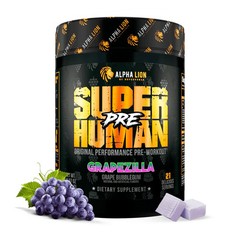 ALPHA LION SUPERHUMAN ( PRE ) Original Performance Pre-Workout free shipping