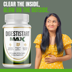 DIGESTISTART MAX- Digestive Support- 60 Capsules