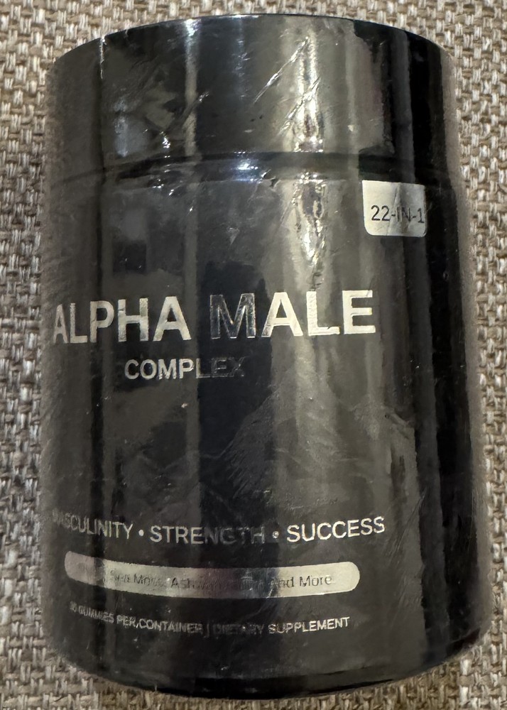 New Apex Labs Alpha Male Complex 30 Gummies 3/2027 Sea Moss 10 in 1