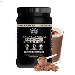 Black 1200mg Premium Flavanol Cocoa Ground, Forest Flavonoids, Antioxidant`