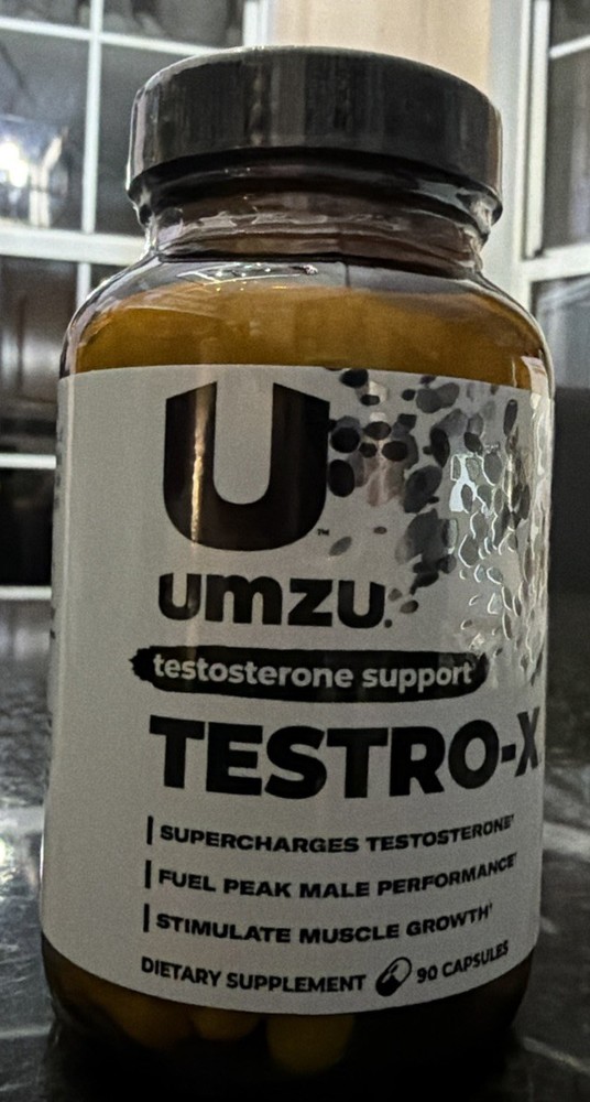 UMZU Testro-X Men’s Supplement – 90 Capsules – Boosts Energy & Muscle Recovery