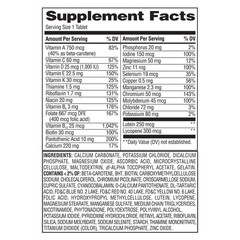 Equate Complete Multivitamin/Multimineral Supplement Tablets, Adults 50+, 125 CT