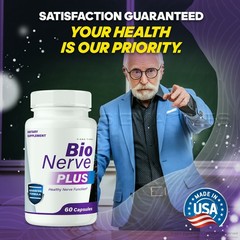 Bio Nerve Plus, Premium BioNerve + Nerve Support Formula – 3 Pack