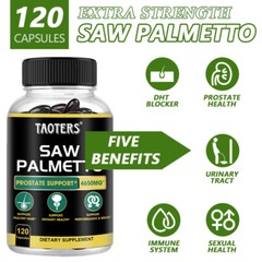 Prostate Support – Saw Palmetto – Reduce Frequent Urination, Stamina supplement