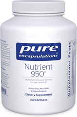 Pure Encapsulations Nutrient 950 Multivitamin 360 Veg Caps