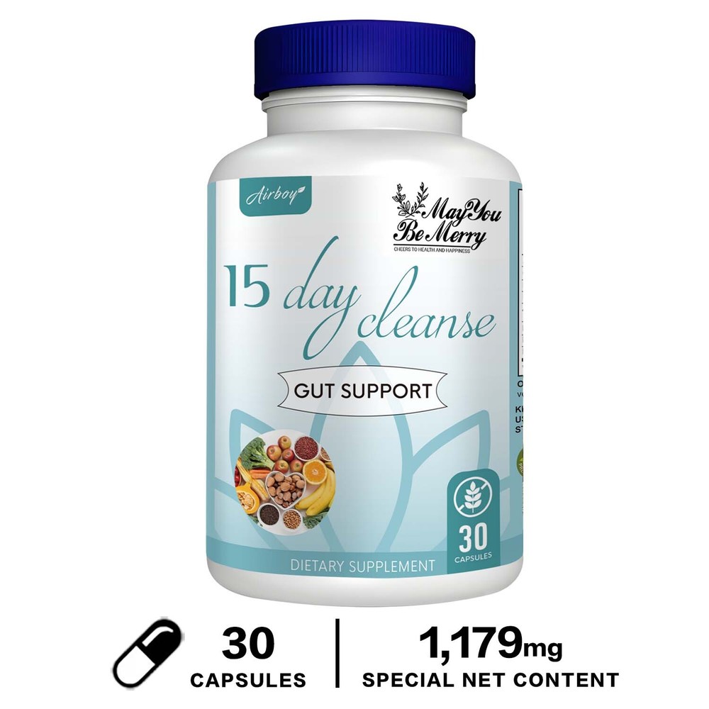 15 Day Cleanse -Cleansing and Detox, Digestive Health Support, Weight Management