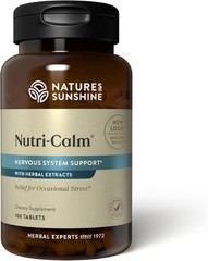 Nature’s Sunshine Nutri-Calm- Herbal Stress Relief 100 Count (Pack of 1)