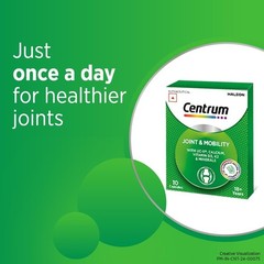 Cent.rum Joint Mobility 10Ct Pack of 5 UC-II Joint Formula