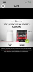 NEW Nutra Champs Creatine Monohydrate Gummies Watermelon 120 Gummies 5000 mg