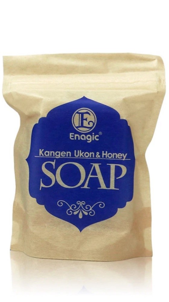 Enagic Kangen Ukon Soap Single Piece Traditional Natural Ingredients Honey NEW