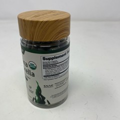 SNAP Supplements Organic Spirulina & Chlorella, Green, 120 Caps