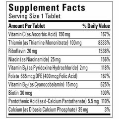 Nature Made Super B-Complex With Vitamin C 460 Tablets, 1 per Day EXP-01/26+