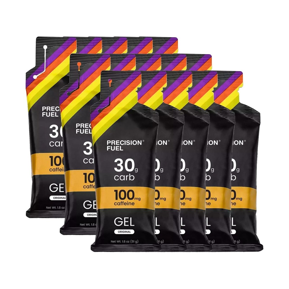 Precision Fuel 30 Caffeine Energy Gel – Mild Flavour Running Gels for Enduran…