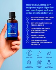 NANOREVIVE EsoRepair – 2 fl oz (60 ml) Digestive Support Supplement – Natural