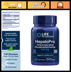 HepatoPro Liver Support Supplement, 900mg Phosphatidylcholine, Detox & Antioxida