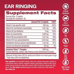 Lipo-Flavonoid Plus 100 Caplets Plus For Ear Health (Pack Of 5 Bottles)