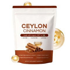 Ceylon Cinnamon softgel capsules 7200Mg Equivalent With Mct Oils 30pcs/pack