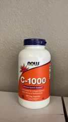 NOW C-1000 Vitamin C 250 Veg Capsules Immune System Support