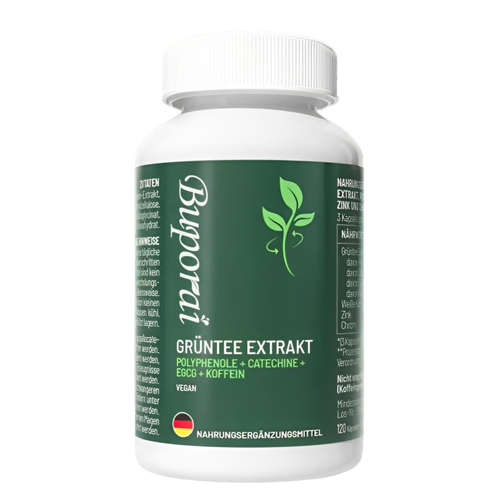 Green Tea Extract 120pcs,Supports Heart and Digestion Health,and Cell Protection