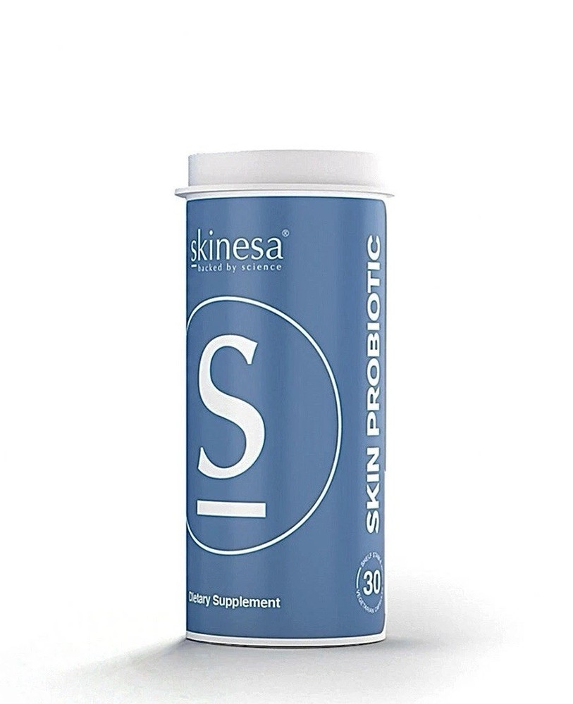 Skinesa #1 Skin Probiotic, Clean Ingredients, Promotes Clear Smooth Healthy Skin
