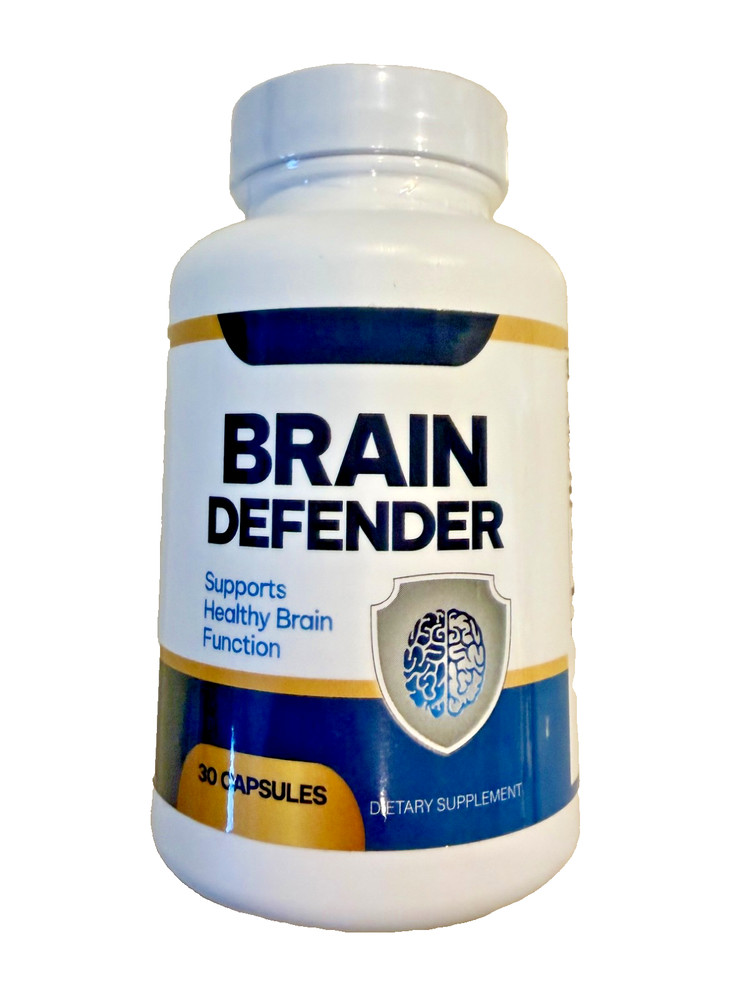 3 Pack: Brain Defender Supplement Healthy Brain Function 30 Day Supply Exp11/27
