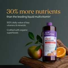 FLASH SALE! New Chapter Liquid Multivitamin Mixed Berry 30 fl oz