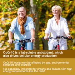 MENXI 120Caps CoQ10 Coenzyme Q10 Vegan Capsules Energy Support & Heart Health US