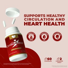 CardioEase X Capsules, Cardio Ease X Supplement, Blood Support & Balance – 3Pack