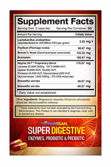Digestive Enzymes Prebiotic & Probiotics Gas, Constipation & Bloating Relief 100