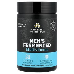 2 X Ancient Nutrition, Men’s Fermented Multivitamin, 60 Capsules