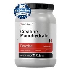 Creatine Monohydrate Powder Micronized 2.2 lb | 5g Serving | Unflavored, Non-GMO