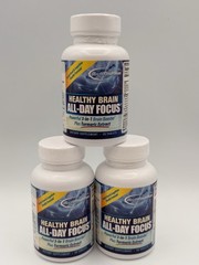 3 ~ Applied Nutrition Healthy Brain All-Day Focus ~ 150 Tablets Total ~ 06/2026+