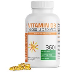 Bronson Vitamin D3 10,000 IU (250 mcg) High Potency – 360 Count (Pack of 1)