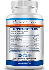 PHYTOCHOICE Advertising Insert CARD for Glucosamine Chondroitin Joint Support