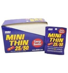 Mini Thin 25/50 25 50 Energy – 5 PACKS – Diet Herbal Caffeine 6 Capsules Pr Pack