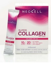 NeoCell Super Collagen Peptides Powder Unflavored. Exp07/2024