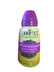 4 Zarbee’s Daily Immune Support with Elderberry 8oz – Immune System Boost 10/26