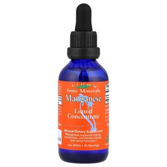 2 X Eidon Ionic Minerals, Manganese, Liquid Concentrate, 2 oz (60 ml)