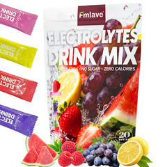 Electrolyte Hydration Packets – Best Electrolytes Drink Mix – Sugar Free Formula