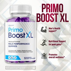 1/2/3 Pack Primo Boost XL Gummys Advanced Formula PrimoBoost XL Male Gummy