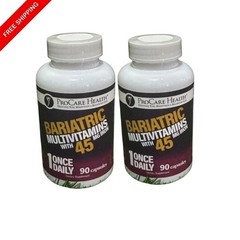 Bariatric Multivitamin | Capsule | 45mg | 90 Count 2 pack expiry ( 06/2027)