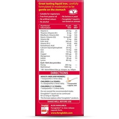 Vitabiotics Feroglobin Liquid 500ml Organic Vitamin Supplement