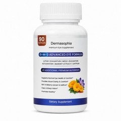 Eye Supplement, 90 Capsules, Advanced Eye Formula, Lutein, Zeaxanthin.
