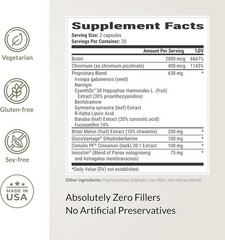 BiOptimizers Berberine Breakthrough 60 Veggie Caps | Version 2.0 New Exp 8/2027