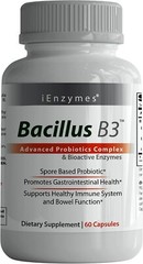 Bacillus B3 Probiotics – Bacillus Subtilis, Coagulans Clausii Enzymes prebiotic
